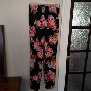 Ambiance apparel Flowery Women Pants. Worn